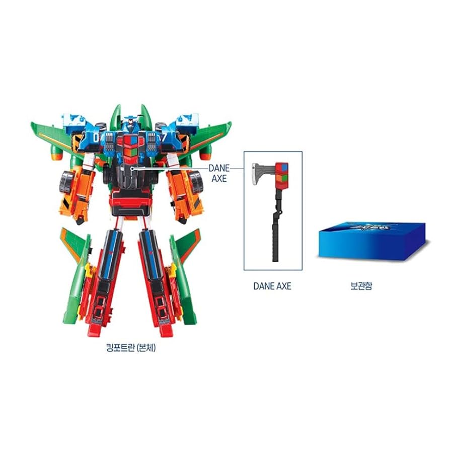 Amazon | トボットV4段合体キングフォートラン合体ロボット変身